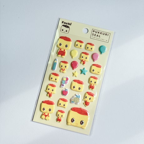 【ぷっくりシール】フエキくん  CFSP2 シール ステッカー