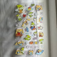 【THE PURI VILLAGE】 マット透明ステッカー myhome