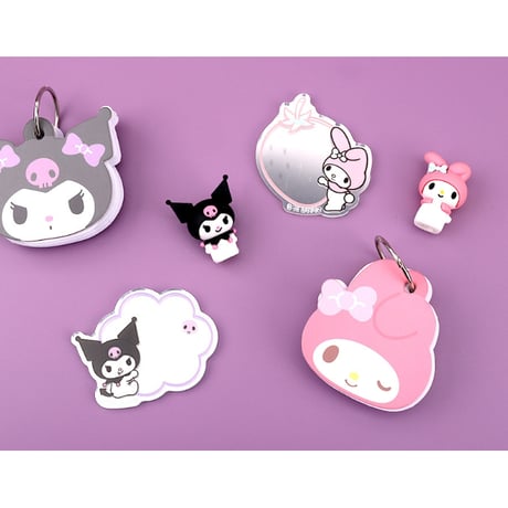 【韓国】サンリオ sanrio ランダムミラーステッカー