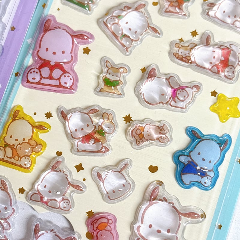 韓国シール】全5枚セット☆TOK! TOK!サンリオシール ステッカー