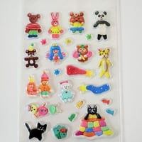 【予約11月下旬発送！】【SOSOM ROOM】block sticker 2 (Sticker105*148mm)
