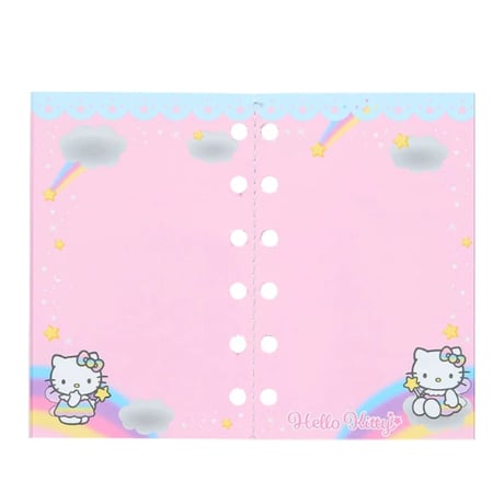 【A7】サンリオキャラクターズ キティシール帳 シール台紙（フェアリー）
