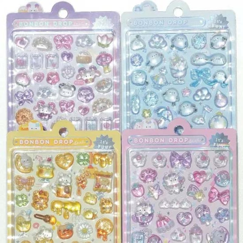 ボンボンドロップシール 8種類セット ボンボンドロップシール セット