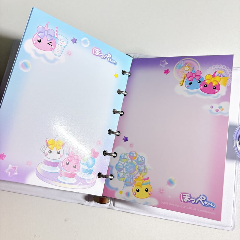 ほっぺちゃん シールバインダー | SHIROIOUCHI