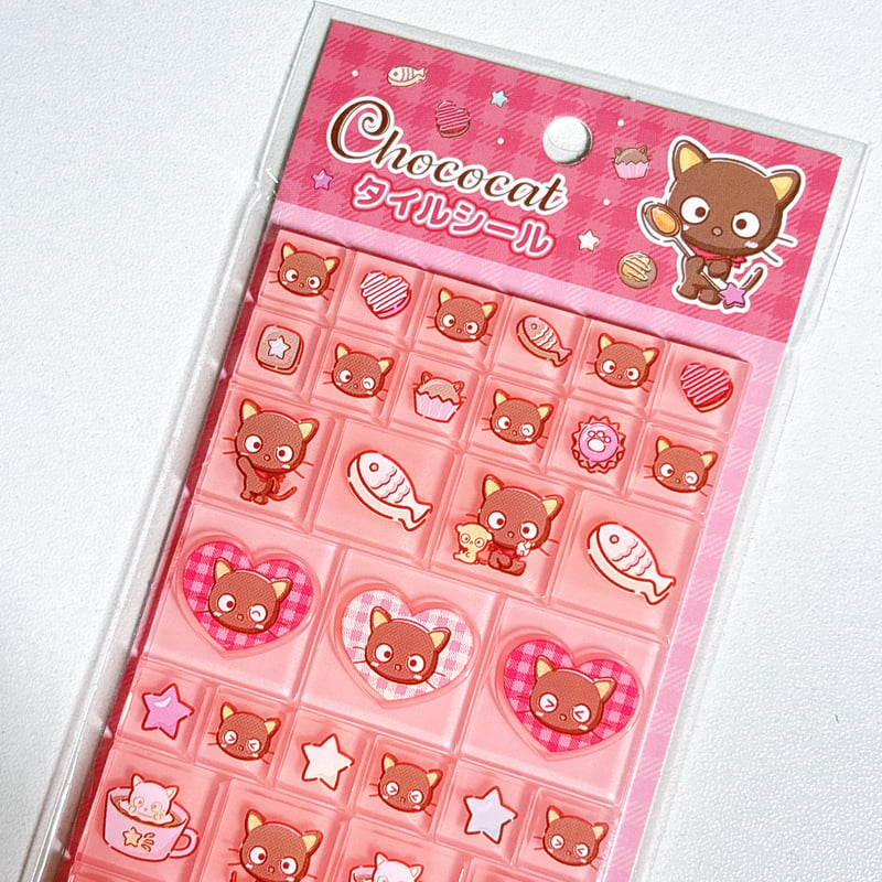 タイルシール】 チョコキャット ステッカーシール | SHIROIOUCHI