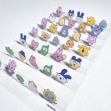【韓国シール】たまごっち  Pink Land スタンディングシール ステッカー