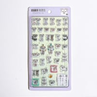 【ララ★キラシール】アニマルシリーズ 《シュナウザー》 シール ステッカー