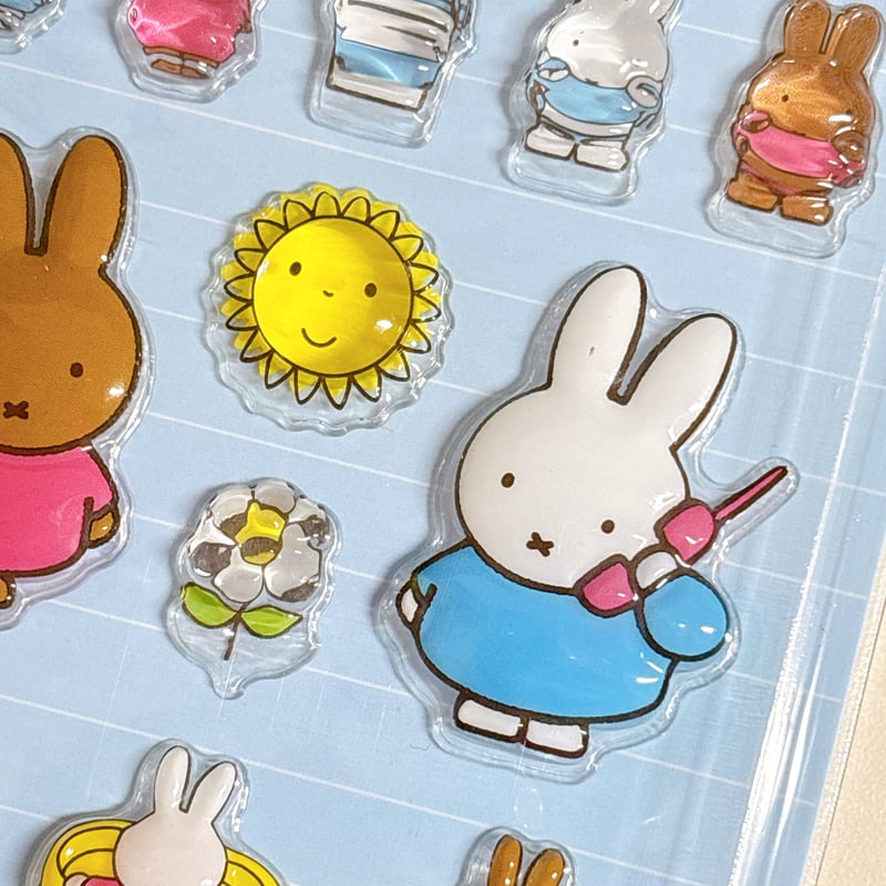 韓国シール】☆B品☆ミッフィーちゃん 3Dステッカー | SHIROIOUCHI