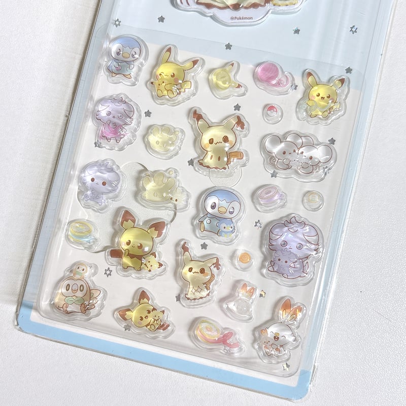 韓国シール】ポケモン ポケピース キャンディ ボンボン ステッカー