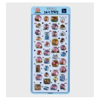 【韓国シール】3D CRYSTAL STICKER《HORORO クルクルホロロ》シール