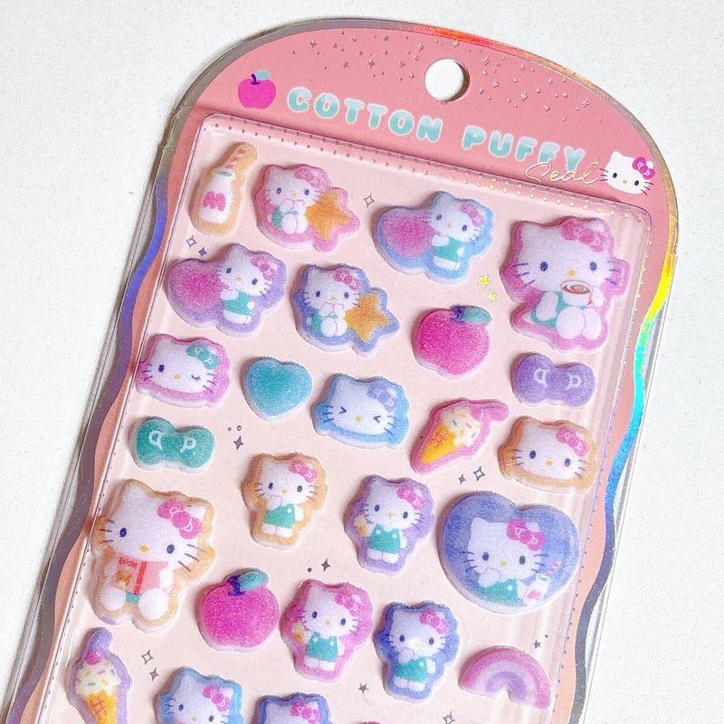 サンリオキャラクターズ》 ハローキティ シールシート コットン