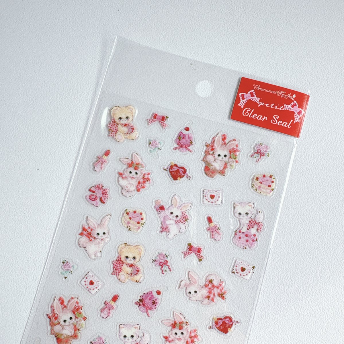 AGF 韓国 アークナイツレッドベルベットディオスクリアフィルムブックマーク クリアシール 飴ノ森ふみか コケティッシュレッド | SHIROIOUCHI