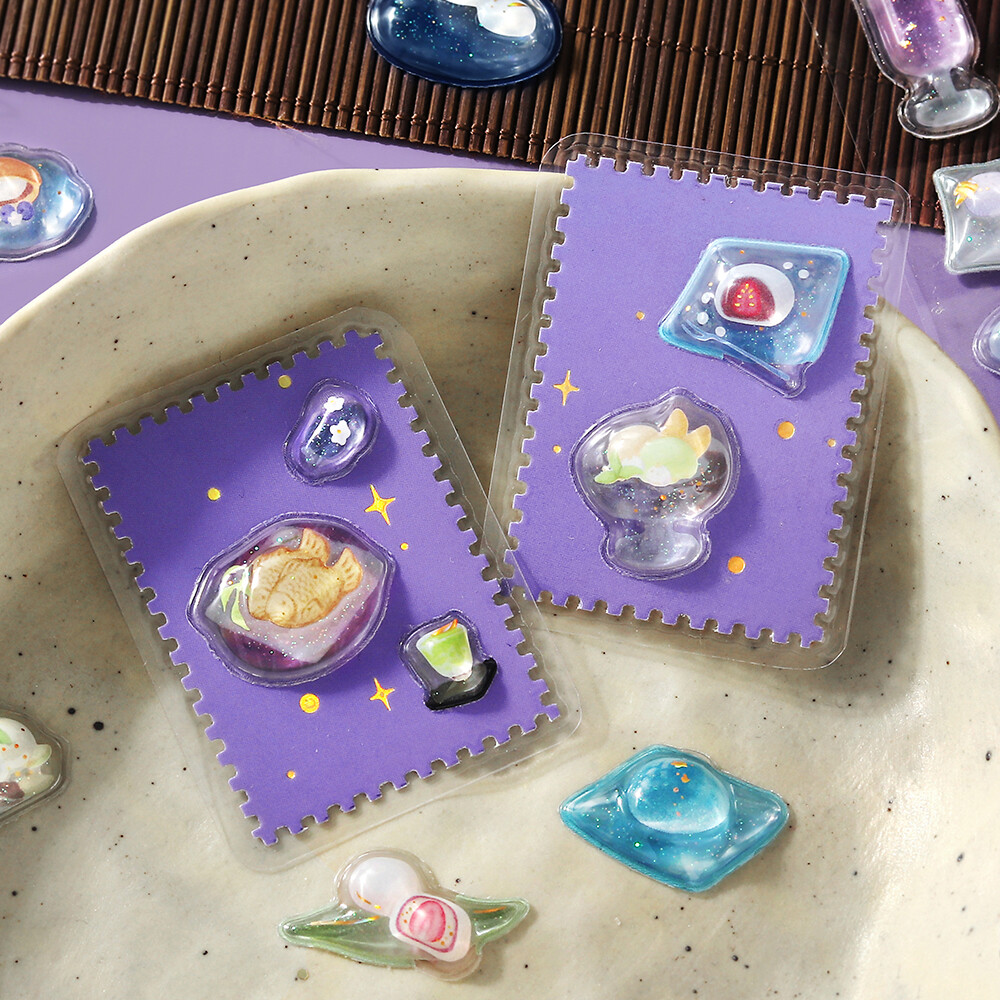 BGM/ビージーエム》 きゅるるんシール・喫茶アラモードシール・雅