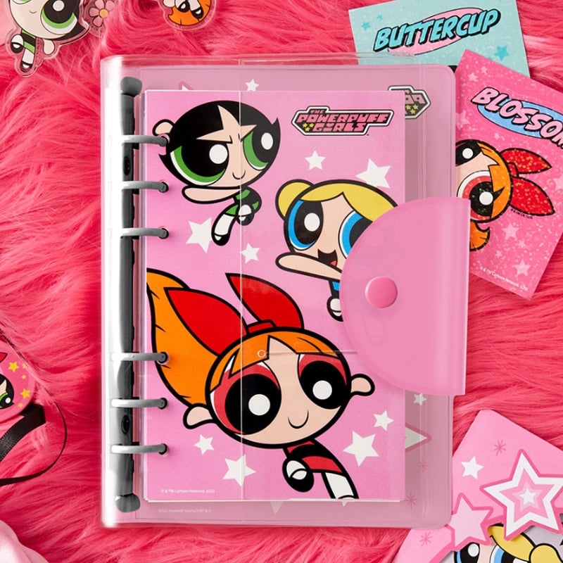 韓国・パワパフガールズ 【A6】 6穴バインダー シール帳 | SHIROIOUCHI