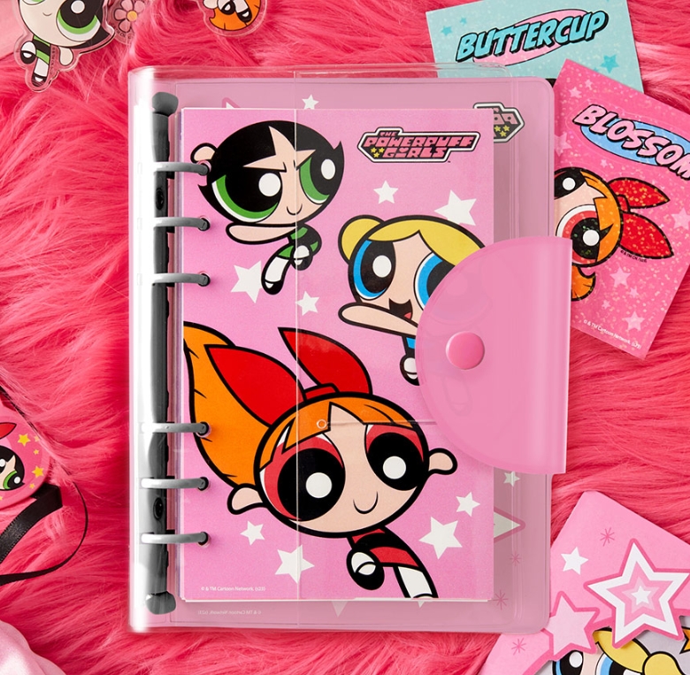 韓国・パワパフガールズ 【A6】 6穴バインダー シール帳 | SHIROIOUCHI