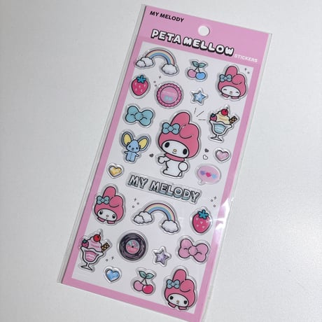 【ペタメロウステッカーズ】 サンリオ マイメロディ シール ステッカー