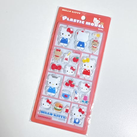 【プラスチックモデル風シール】サンリオキャラクターズ ハローキティ シール ステッカー