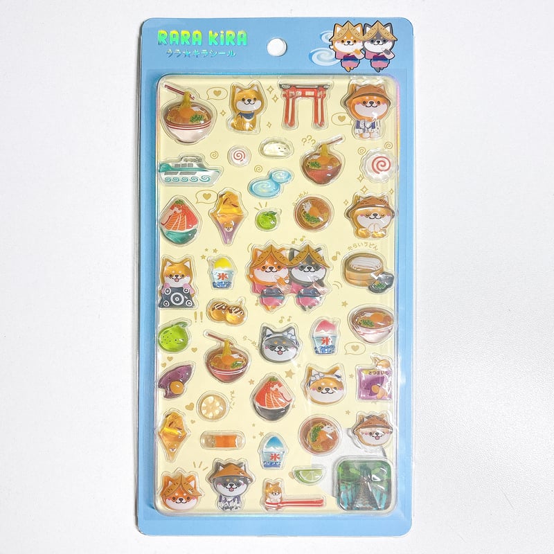 ララ☆キラシール】ご当地シリーズ 《徳島》 シール ステッカー GO-SE4