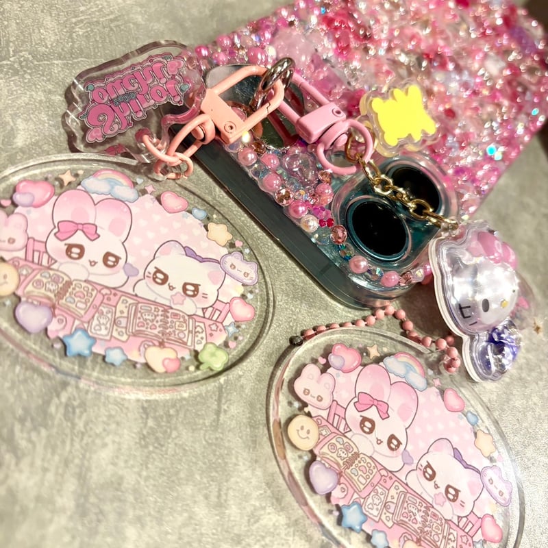 しろいおうち】アクリルキーチャーム キーホルダー | SHIROIOUCHI
