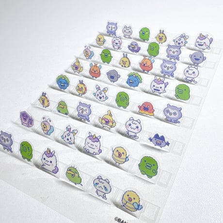 【韓国シール】たまごっち  Dot Purple Sky スタンディングシール ステッカー