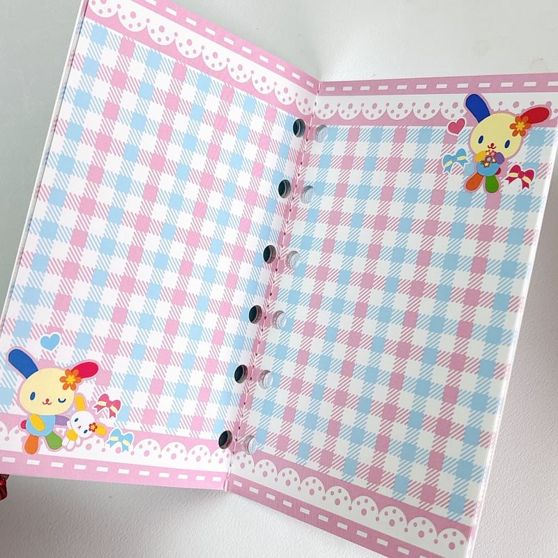 サンリオ ウサハナ シール帳 ブルー | SHIROIOUCHI