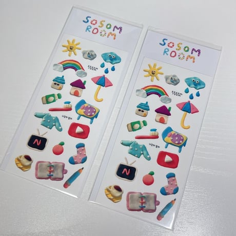【SOSOM ROOM】おでかけシール