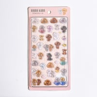 【ララ★キラシール】アニマルシリーズ 《トイプードル》 シール ステッカー