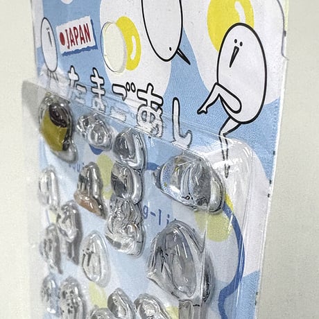 【立体シール】 たまごあし ぷっくりシール 第三弾