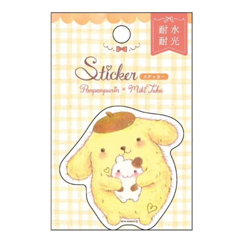 サンリオキャラクターズxたけいみき ダイカットシール ステッカー