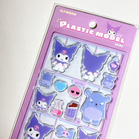 【プラスチックモデル風シール】サンリオキャラクターズ クロミ シール ステッカー