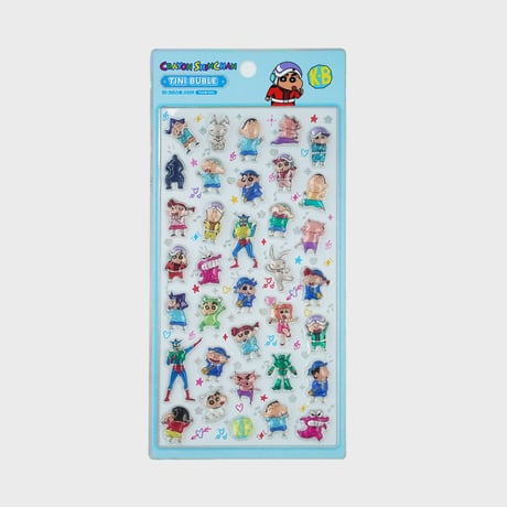 【韓国シール】TINI BUBLE STICKER《クレヨンしんちゃん》シール