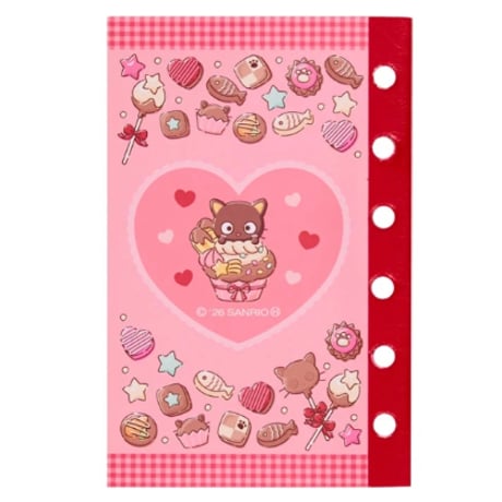 【A7】サンリオキャラクターズ チョコキャット シール帳 シール台紙