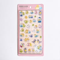 【ララ★キラシール】アニマルシリーズ 《インコたち》 シール ステッカー