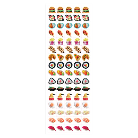 【予約11月下旬発送！】【SOSOM ROOM】FOOD NEMOシール