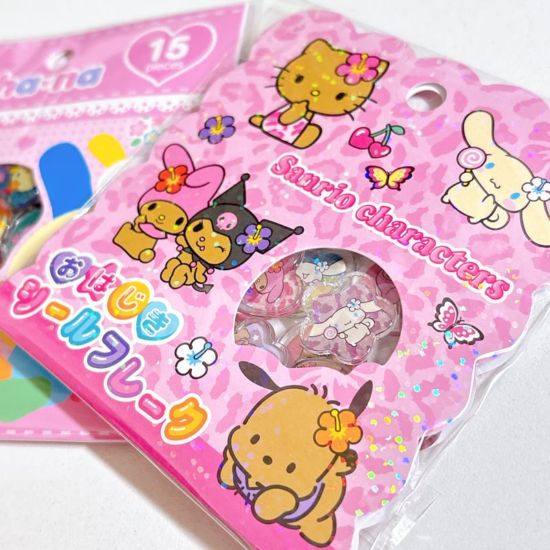 サンリオキャラクターズ》 日焼けサンリオキャラクターズ おはじき