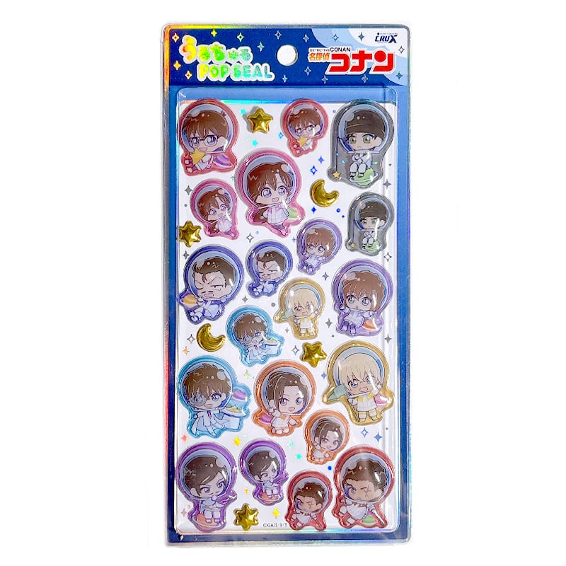 うるちゅるポップシール】 名探偵コナン ぷちコスモ シール ステッカー