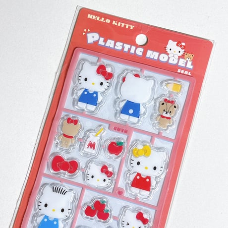 【プラスチックモデル風シール】サンリオキャラクターズ ハローキティ シール ステッカー