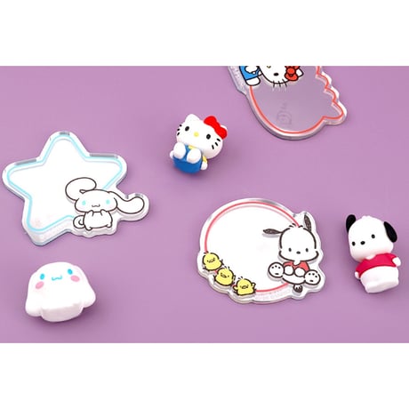 【韓国】サンリオ sanrio ランダムミラーステッカー