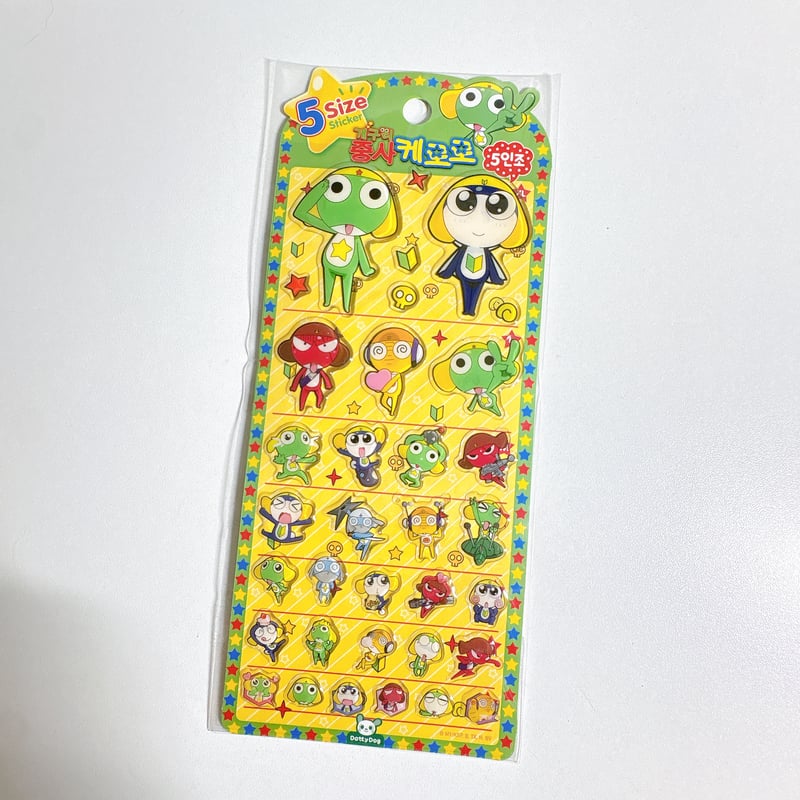 ケロン軍認定シール　(ケロロ軍曹) 楽天市場】(1/4迄 | 年末年始限定クーポン配布中！) ケロロ軍曹 キャラ