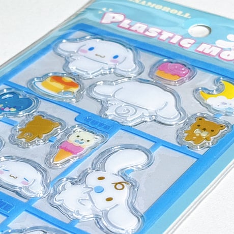 【プラスチックモデル風シール】サンリオキャラクターズ シナモロール シール ステッカー