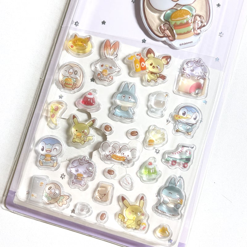 韓国シール】ポケモン ポケピース キャンディ ボンボン ステッカー