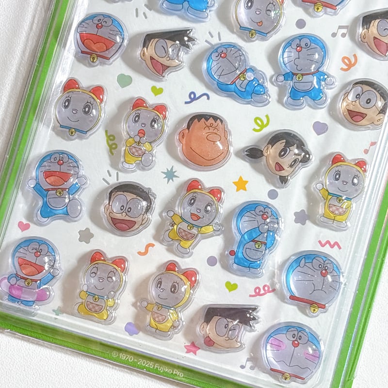 韓国シール】3D CRYSTAL STICKER《ドラえもん》シール | SHIROIOUCHI