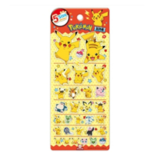 ポケモン　韓国限定　30周年　お祝いシール　おすそわけ　ピカチュウ6枚セット 韓国限定シール】エポキシシール/ポケモン ピカチュウ | SHIROIOUCHI