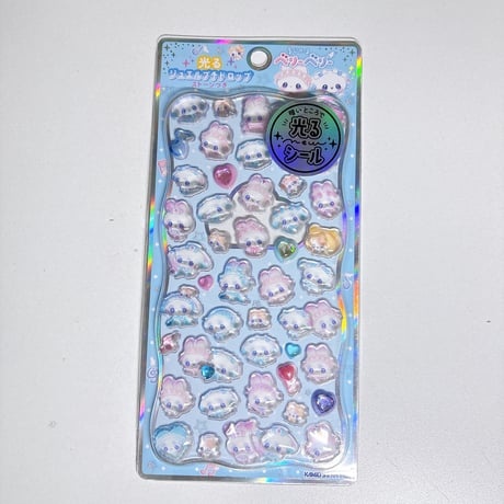 【光るプチドロップステッカー】《まじかるベリーベリー》 シール