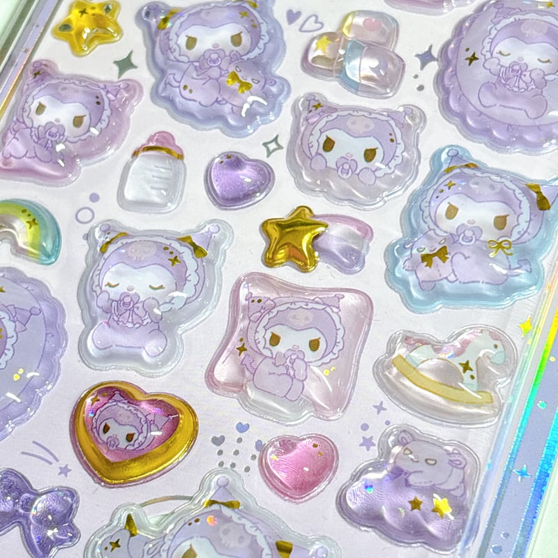 【正規品】 うるちゅるPOP SEAL サンリオ ベビー　コンプリート うるちゅるポップシール】 サンリオキャラクターズ クロミ/ベビー