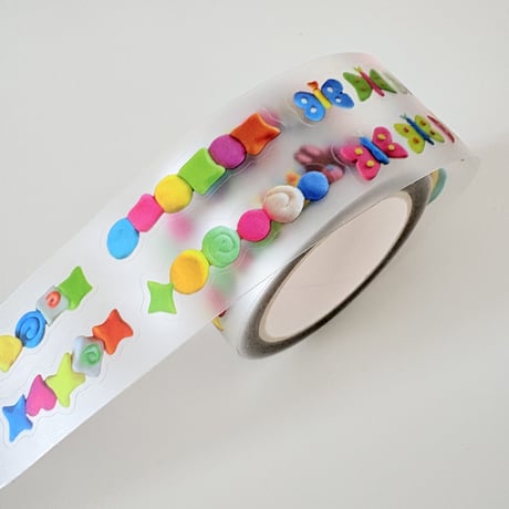 【予約11月下旬発送！】【SOSOM ROOM】キスカットテープ（DECO PATTERN）