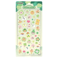 【emergency forest】POP POP POPCORN STICKER ステッカーシール/グリーン