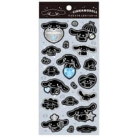 【キラキラ ラインストーン シール】 サンリオキャラクターズ《シナモロール・モノクロ》シール ステッカー