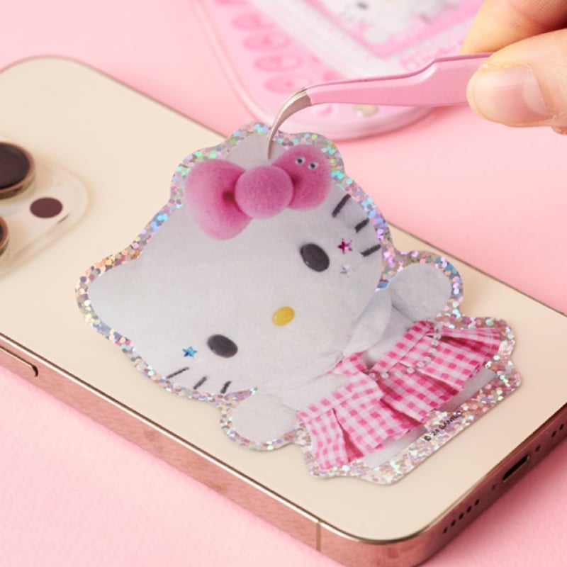 韓国限定】ハローキティホログラムビッグステッカーセット