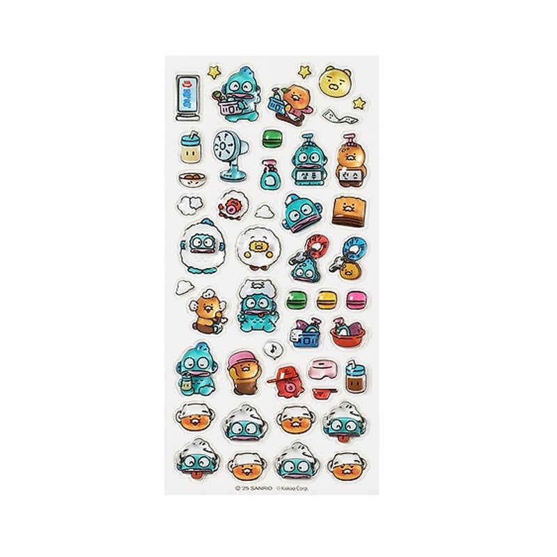 韓国・ハン・ギョドン X カカオフレンズ ウォータードロップシール